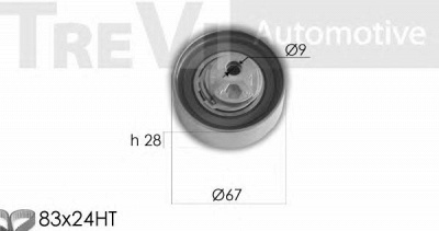TREVI AUTOMOTIVE kd1299 -